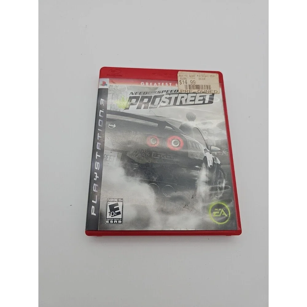 Need for Speed ProStreet - Greatest Hits (PlayStation 3, PS3) Complete W/ Manual